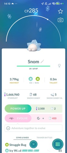 Snom non shiny - shiny, or