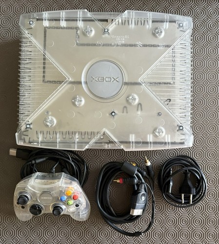 Console xbox cristal - console, 1ère