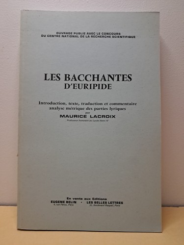 Lacroix les bacchantes - m., lacroix,