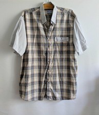 Chemisette grise à carreaux coton classique T42 Oliphil (4508039)