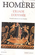 HOMERE ILIADE ODYSSEE Robert Lafont Bouquins