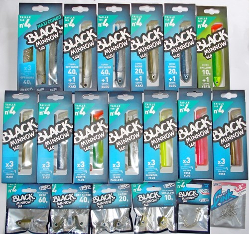 Fiiish black minnow 14 - black,