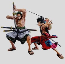 One Piece SMSP 2D Luffy Zoro Two Dimensions BWFC Super Master Stars Piece Figure
