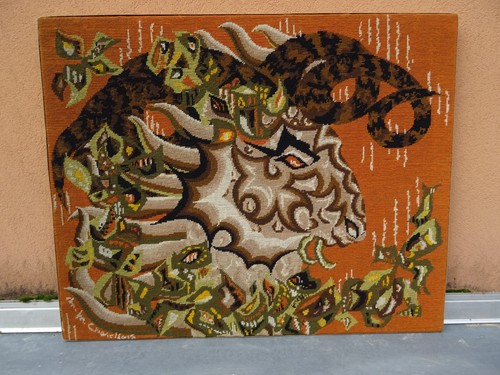 Canevas tapisserie belier - canevas, le