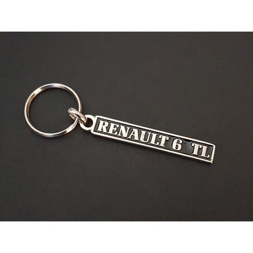 Porte clés plaque - plaque, renault