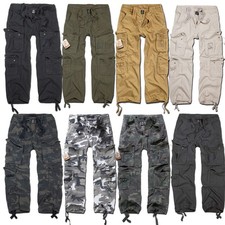 Brandit Pure Vintage Pantalon Toutes Couleurs S-7XL Cargo Armée De L'Air Army