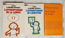3 livres Freinet