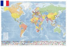 Grande Carte Du Monde En