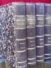 Lot de 3 Boites à Archives De Notaire Faux Livres Napoléon III XIX°