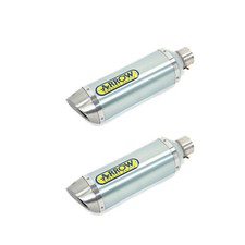 SILENCIEUX ARROW POUR KAWASAKI Z 1000 2010 > 2013 THUNDER ALUMINIUM INOX