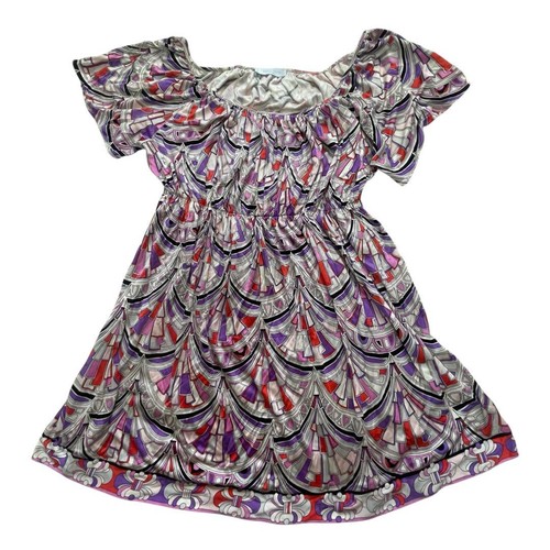 Mini robe tunique soie - tunique, en