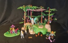 Playmobil Foret Féerique Ayuma : personnages, animaux, accessoires.
