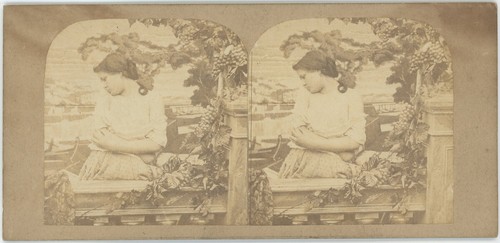 Stéréo circa 1865 scène - stéréo, 1865.