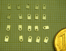 LOT DE 20  BRIDES MOYENNES ACIER NOS FIXATION DE MOUVEMENT H/F A DETERMINER