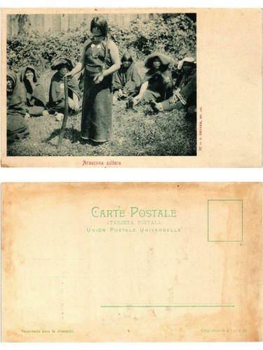 Cpa argentina araucana - argentina,