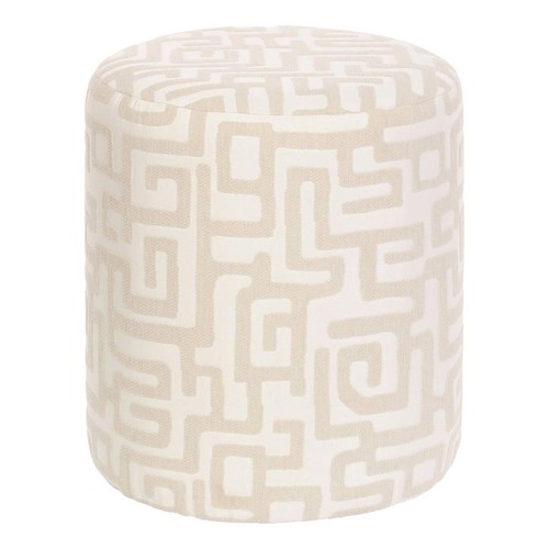 Pouf rond moderniste - rond, "delor"