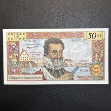 France - Billet 50 NF Henri IV