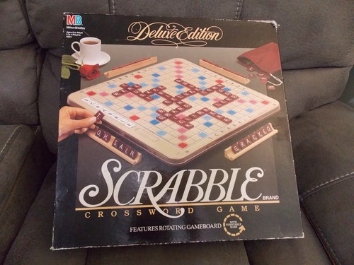 Deluxe edition scrabble - deluxe, w/