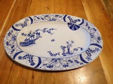 CREIL ET MONTEREAU  Plat ovale