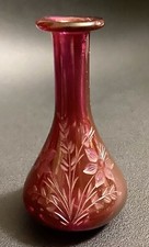 SUPERBE VASE MINIATURE CRISTAL