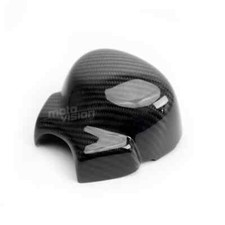 Cache klaxon carbone Harley Davidson Vrod 1250 - Vernis : Brillant ; Trame :