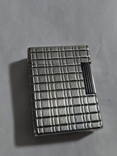 Ancien Vintage Briquet ST Dupont Plaqué Argent Pour Pièce Détaché À Réparé !!