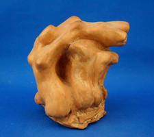 Sculpture en terre cuite Art contemporain Elena 1993 nu érotique éros