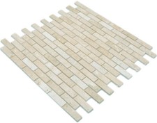 Soi Pierre Naturelle Carrelage Mosaïque Travertin Mauerverbandoptik Beige