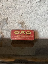 Petite boite ancienne lithographiée  OXO  bouillon en cubes LIEBIG
