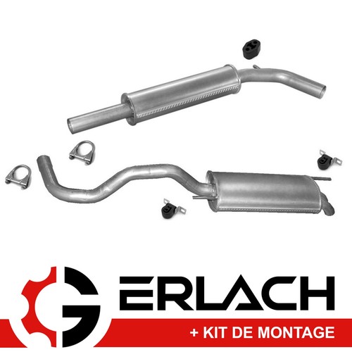 Echappement silencieux pour - , vw