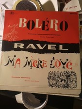 Disque Vinyle 33 Tours Bollero De Ravel