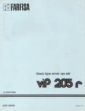 FARFISA VIP205 R Service