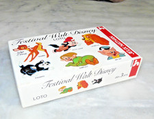 Jeu loto Festival Walt Disney Nathan vintage