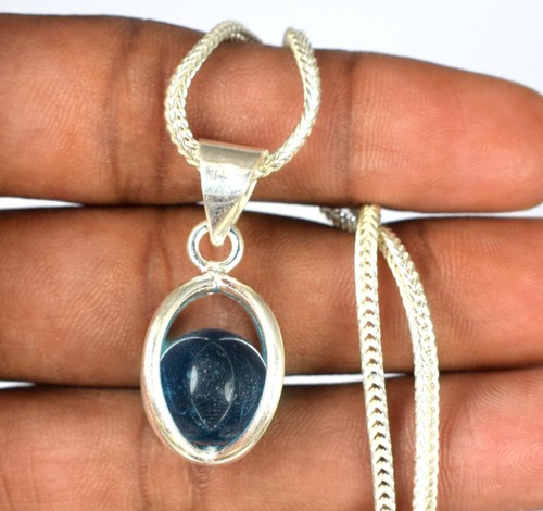 Pendentif boule rond - , pierre