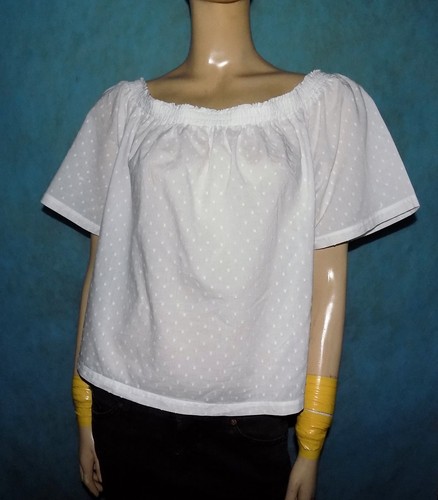 Blouse monoprix blanche taille - blouse,