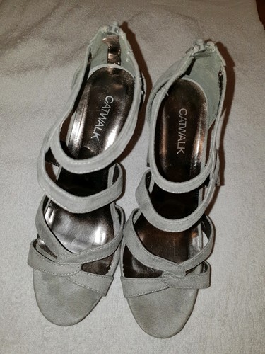 Chaussures grises talons - chaussures,