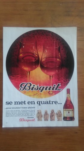Pub ancienne advert cognac - pub,