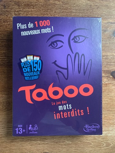 Jeu taboo devinettes mots - ,