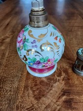 Couleuvre Lampe berger A. Laurent porcelaine NP Roses Sèvres années 60