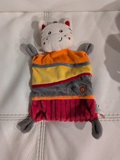 Doudou Plat peluche Zèbre