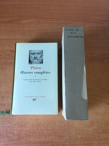 Oeuvres completes platon - oeuvres, de
