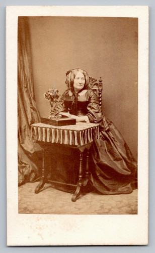 Cdv 1865 femme identifier - cdv,