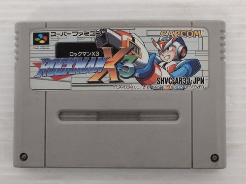 Mega man super famicom - x3, famicom/snes