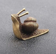 Brass Snail Animal Statue