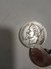 BRIQUET PIÈCE DE 5 F 1870 NAPOLEON III  JAPAN  VINTAGE Empire FRANÇAIS 