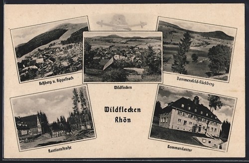Carte postale wildflecken - carte,