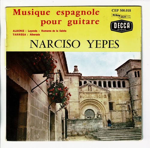 Narciso yepes vinyle 45t - 45t, ep