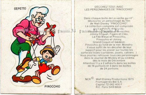 Vignette gepetto pinocchio - vignette,
