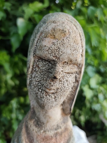 Vierge enfant bois - vierge, à