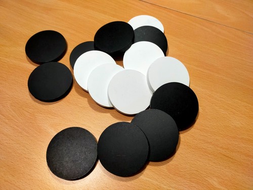 Gros pions bois ronds 5 - gros,